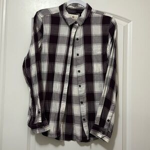So flannel, size large